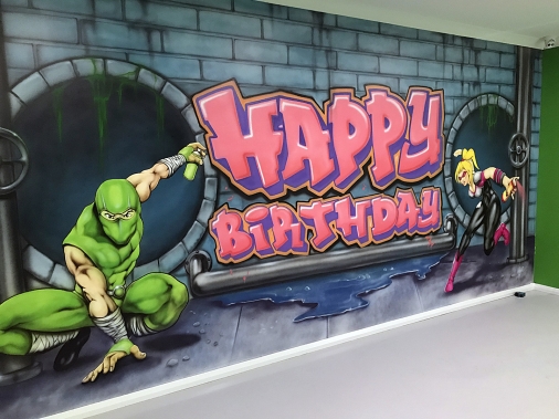 Flipout Mural