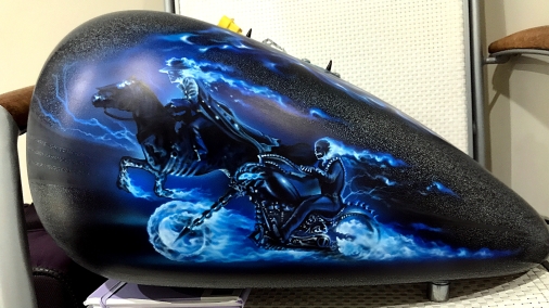 Ghost Rider Bike Tank