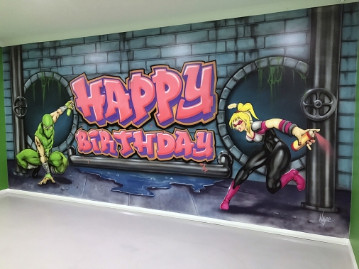 Flipout Mural