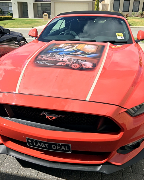 Airbrushed Tribute Artwork