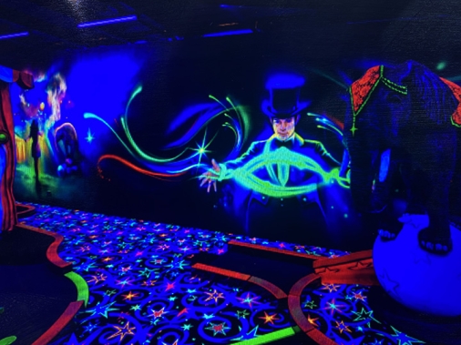 Indoor Putt Putt Art