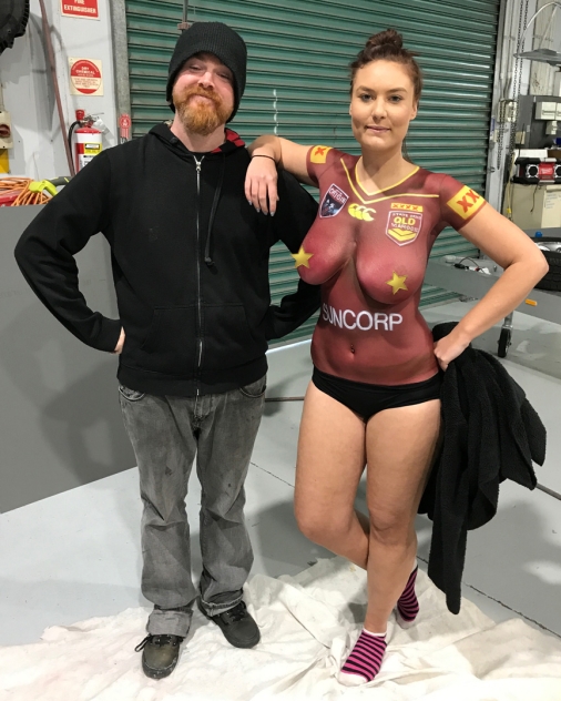 Body painting - Ryan