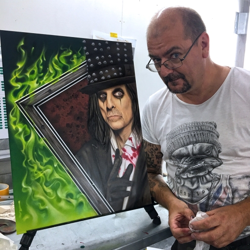 Del Stainton from The Custom Paint Shop