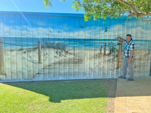 Garage Mural