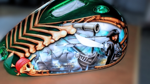 Bike Tank - Pirate