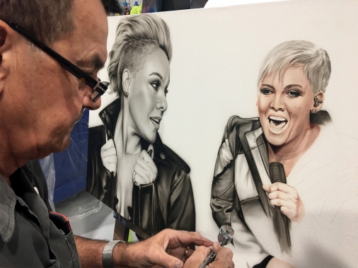 Pink Art Production
