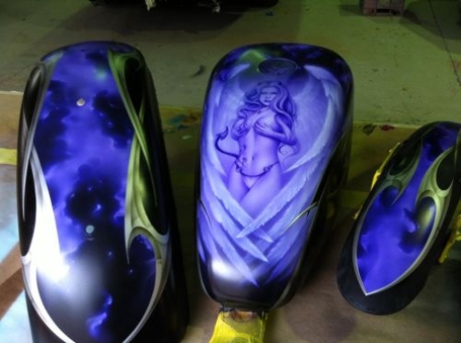 Bike Tanks - Purple
