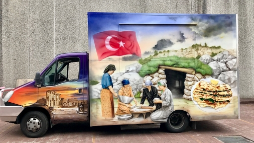 Airbrushed Food Truck