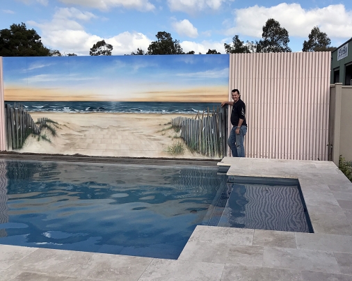 Pool Mural