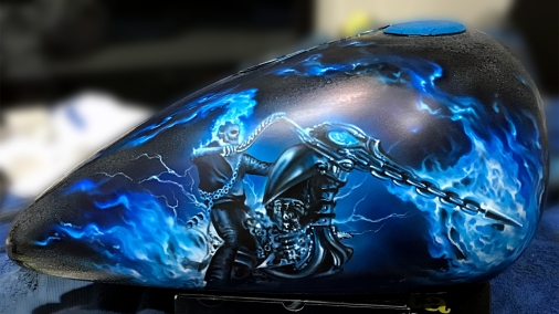 Ghost Rider Bike Tank