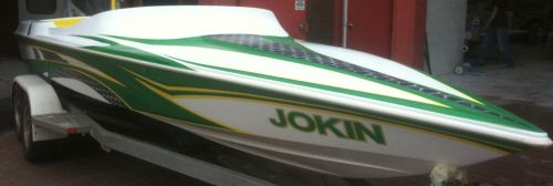 Boat - speed boat with crystal green graphics 500