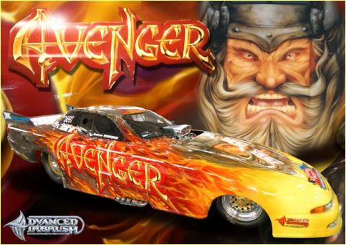 Avenger drag car