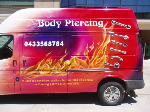 Van - Body Piercing