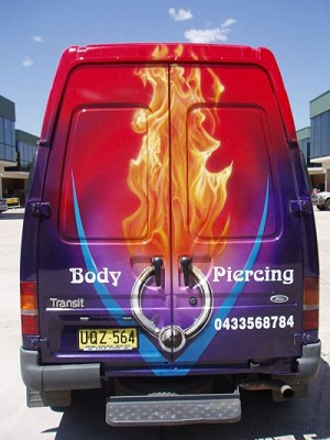 Van - Body Piercing