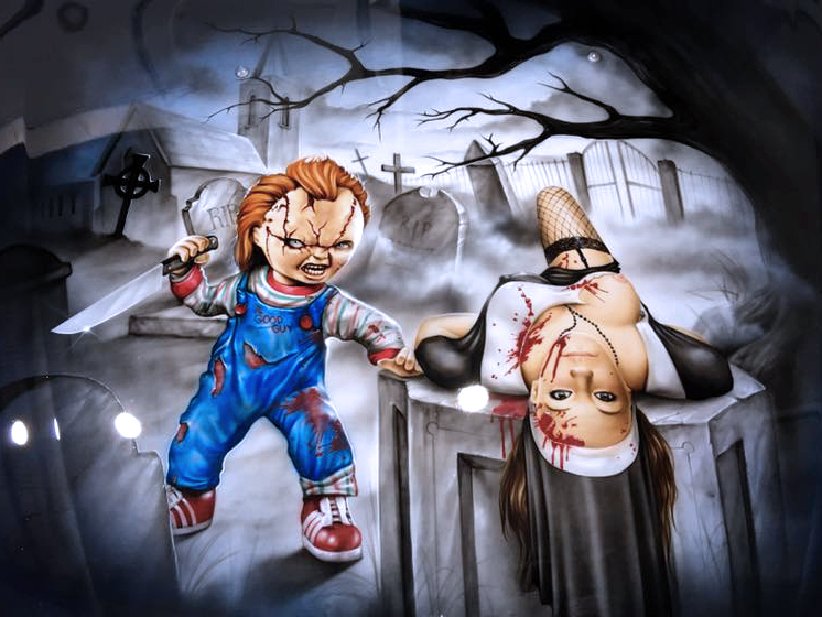 Chucky on Bonnet