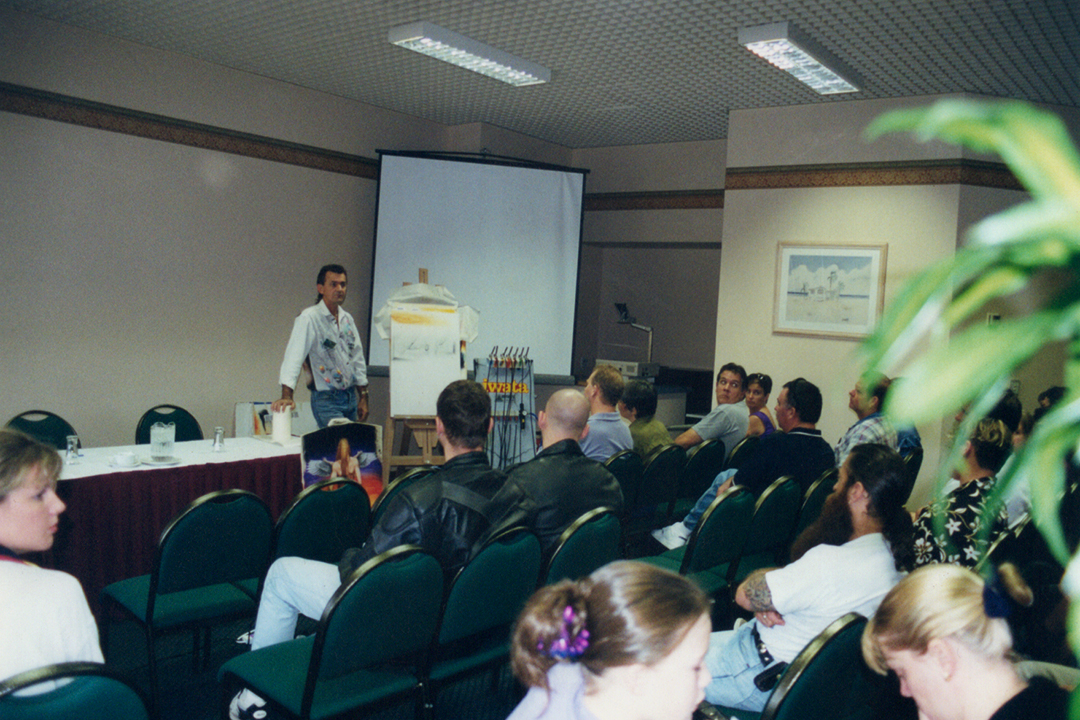 Wayne at Seminar of Expo 1998