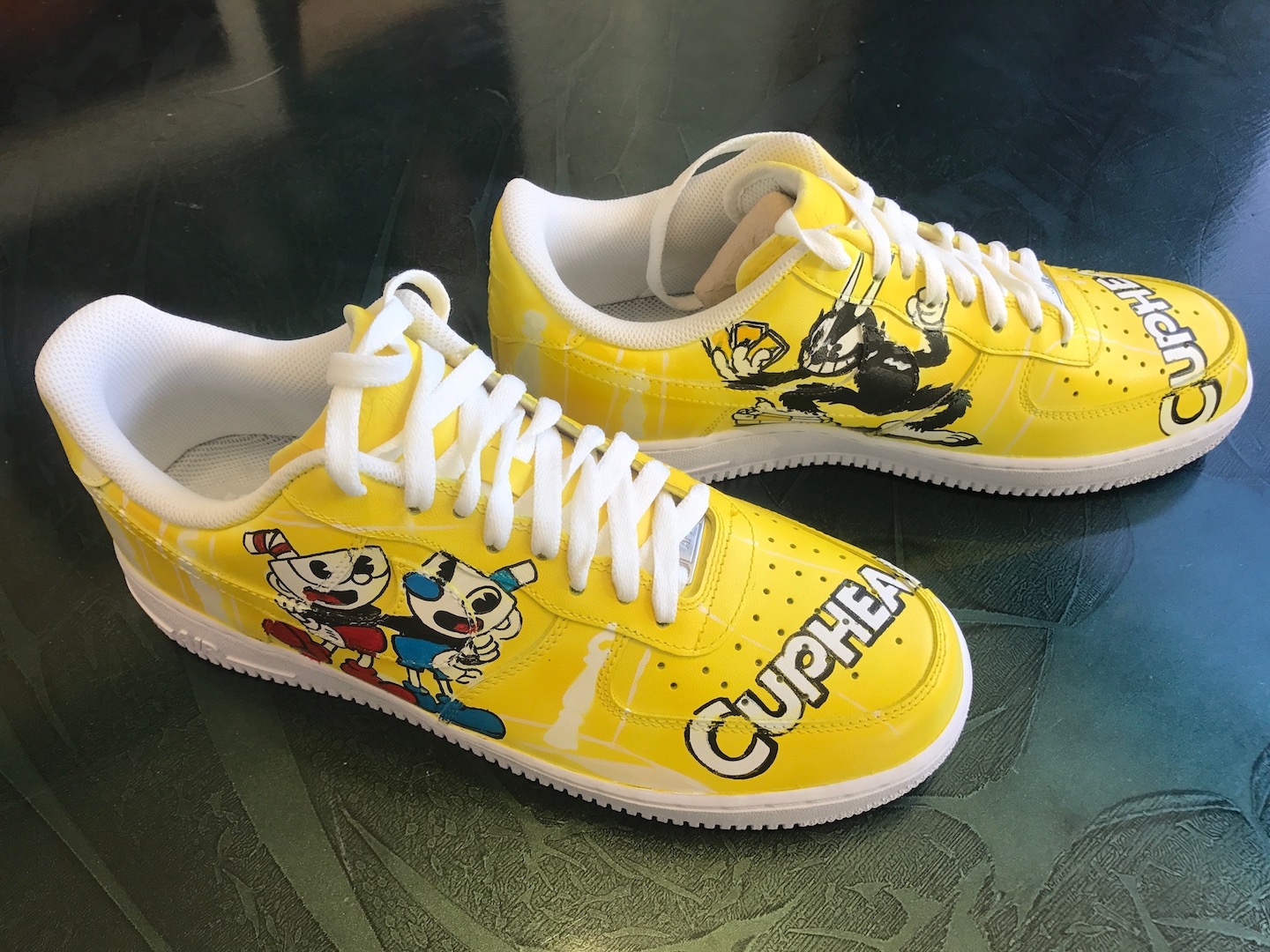 Airbrush Shoes cuphead