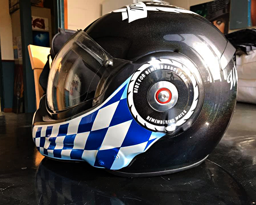 Airbrushed Helmet 1