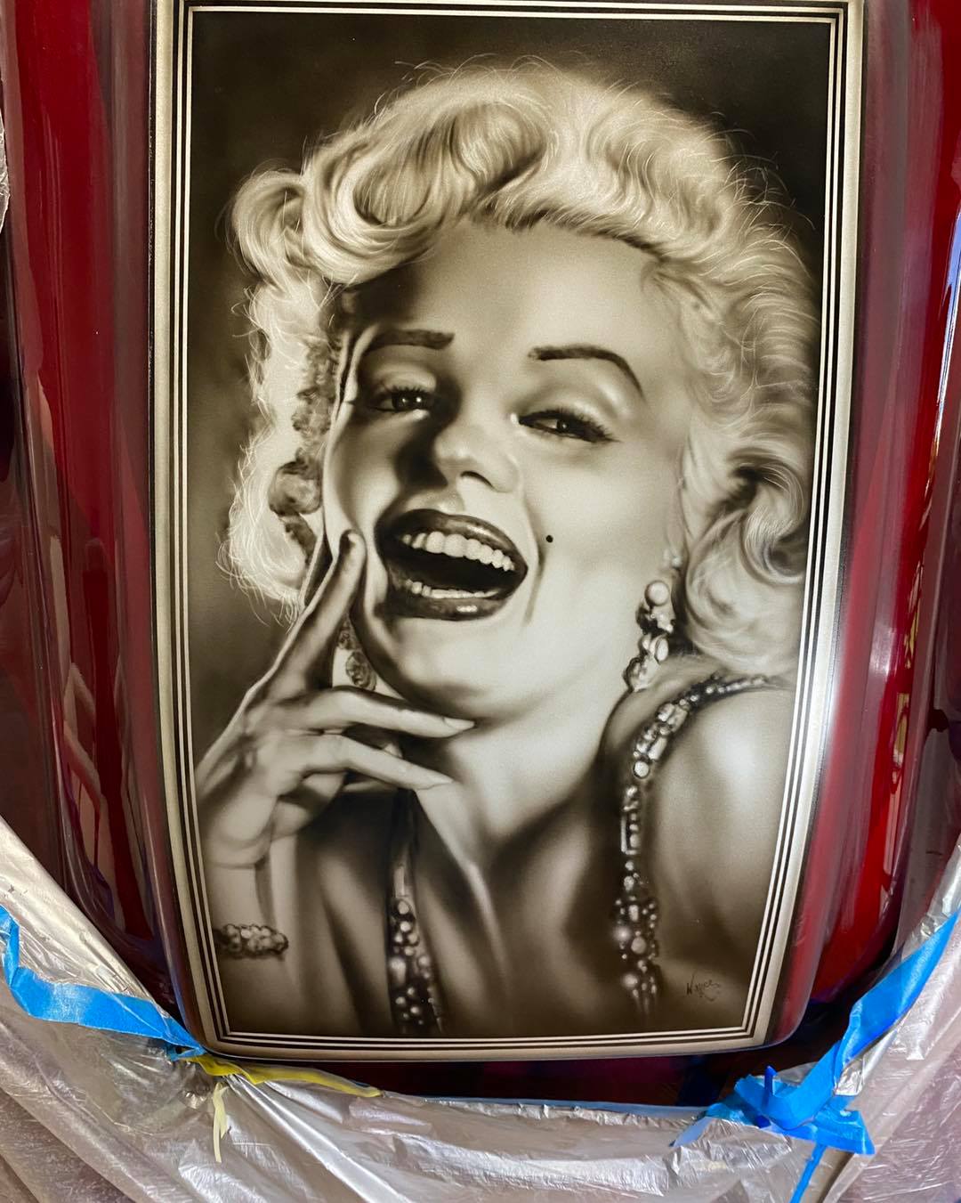 Marilyn Monroe Airbrush 2